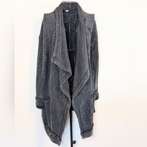 Gimmicks Cardigan Gray Long Sleeve Sweater Size S